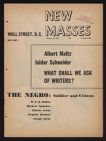 New masses, vol. 58, no. 7